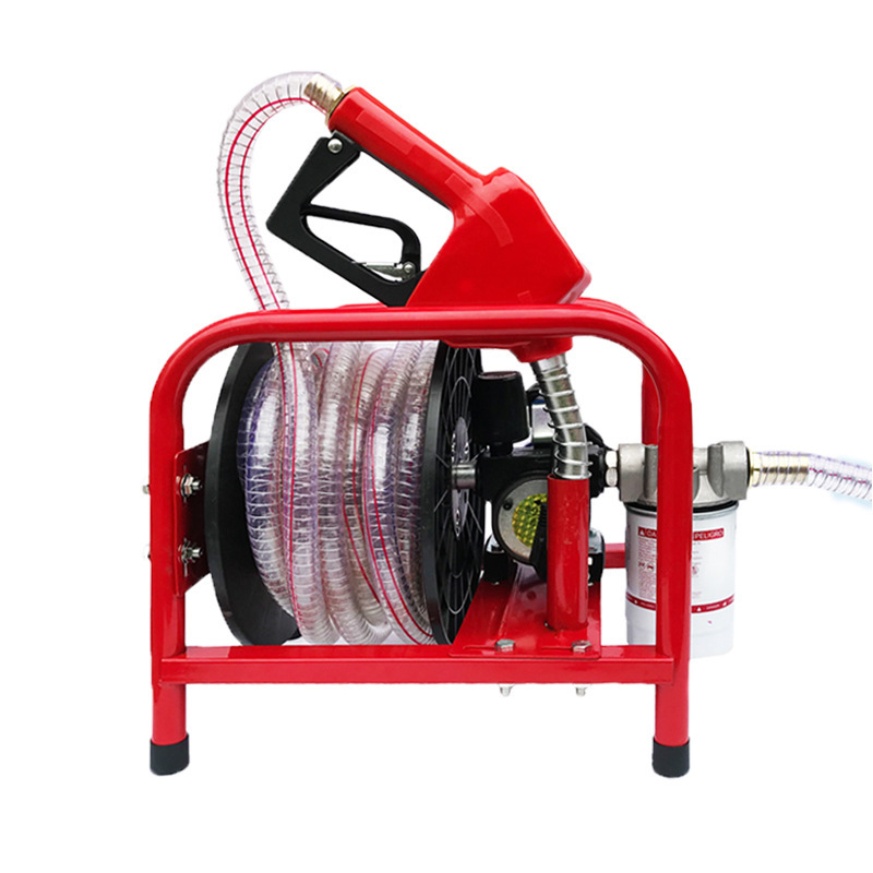 Reel Oil - Elektrische All-in-One-Maschine mit Selbstansaugender Hochleistungs-Dieselölpumpe, Automatischer