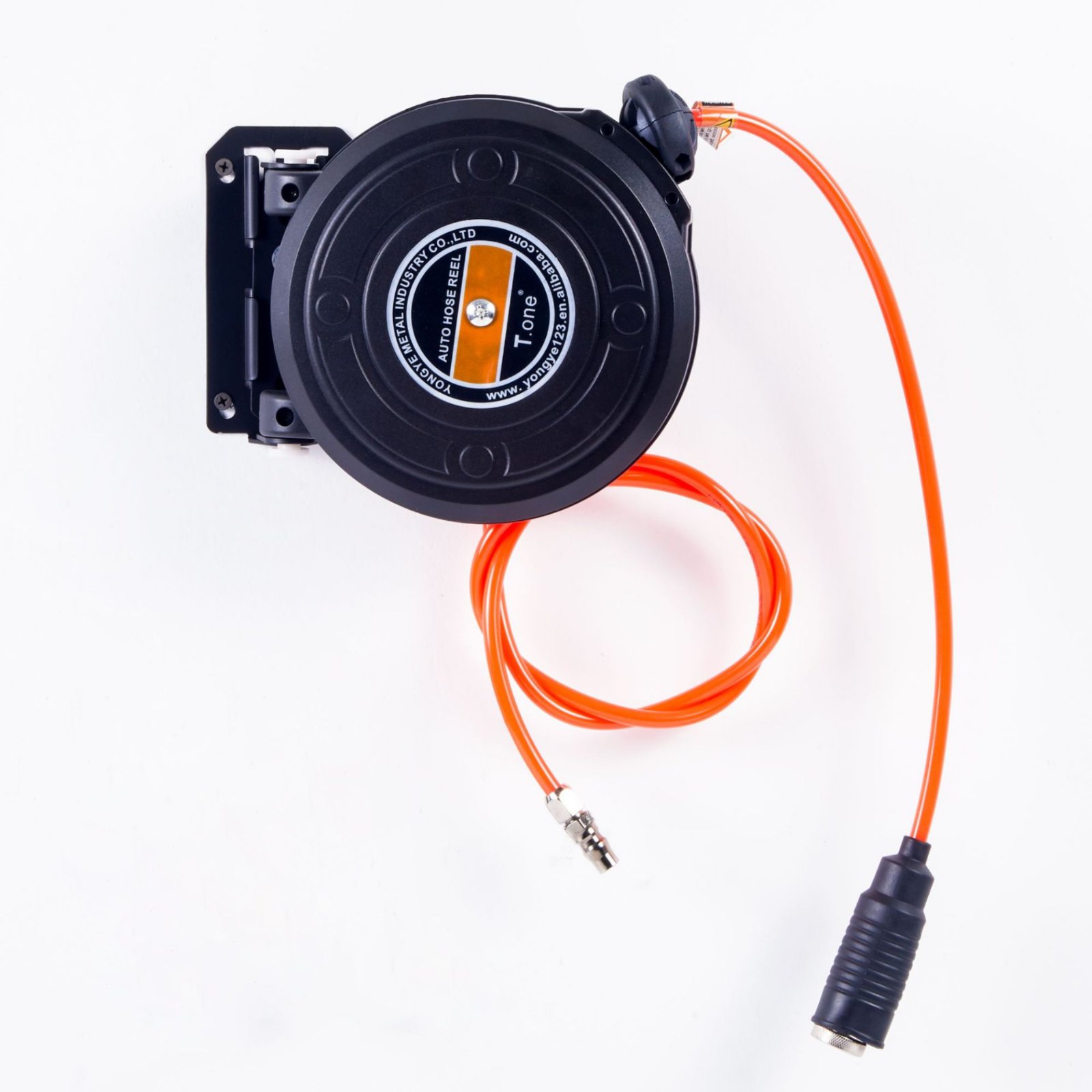 Electric Reel - Einziehbare Luftschlauchrolle mit Selbstverriegelung und Automatischer