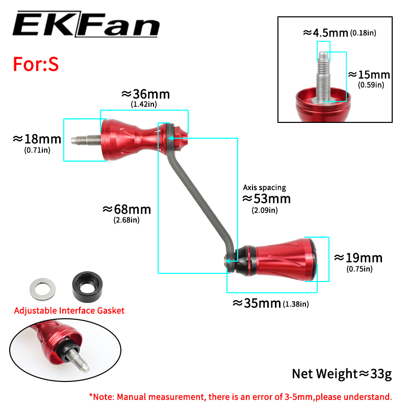 EKfan 68MM Kohlefaser-Spinnang – Spinning Reel Bewertung und Preis