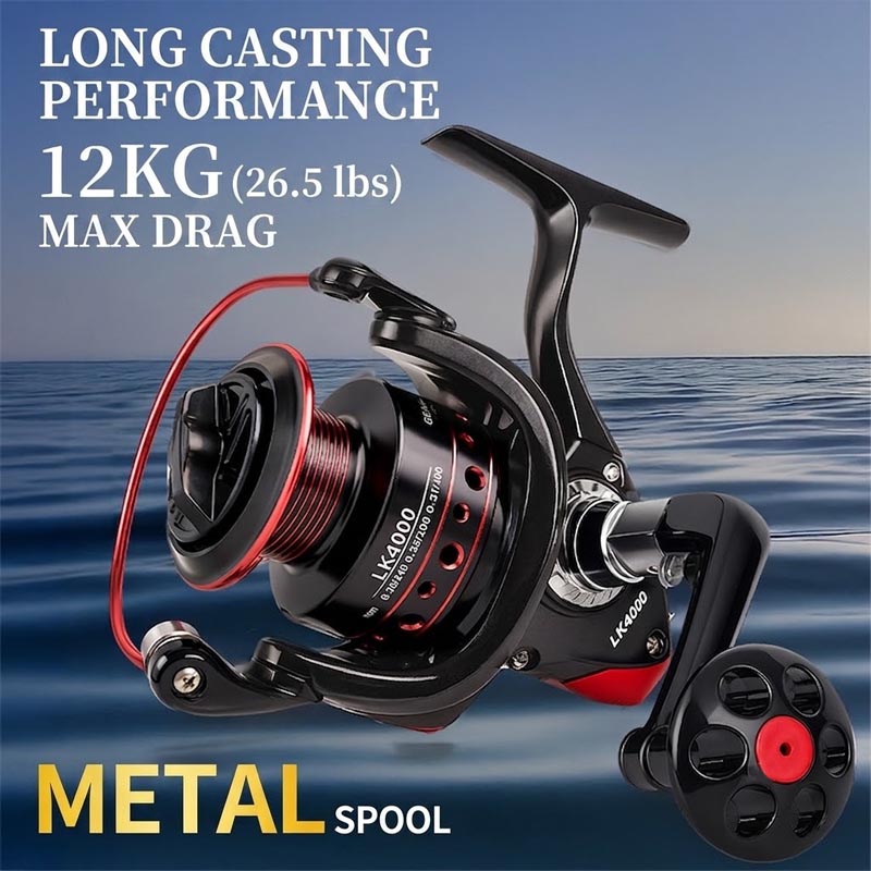 Vollmetall-Spinnrolle, robuste – Trolling Reel Bewertung und Preis